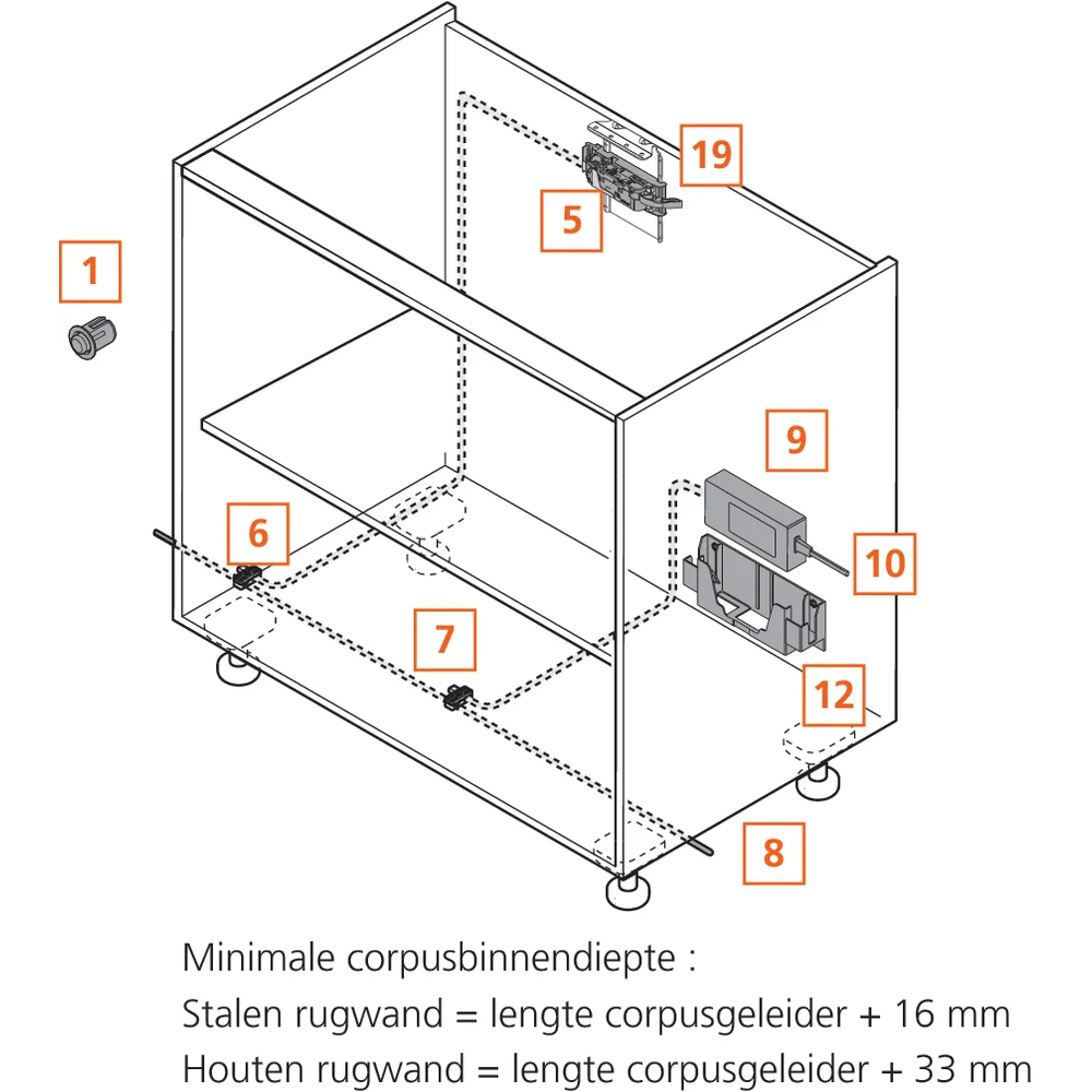 Profil d'appui inversé (19)