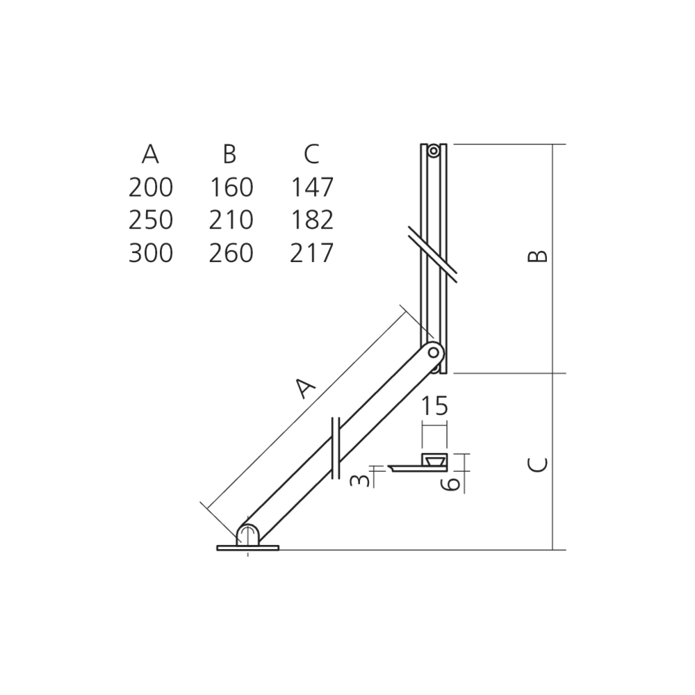 Coulisseau à glissière