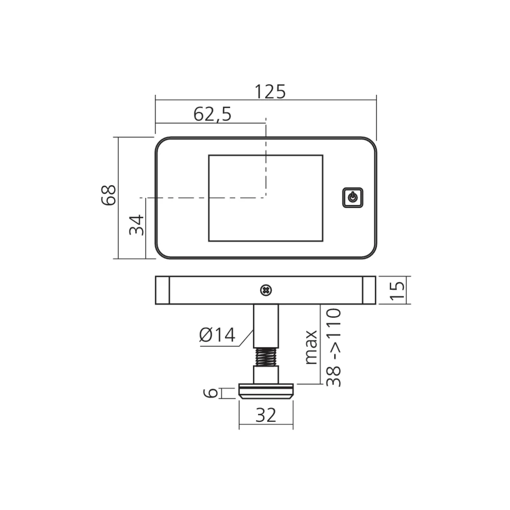 Judas numérique pour porte