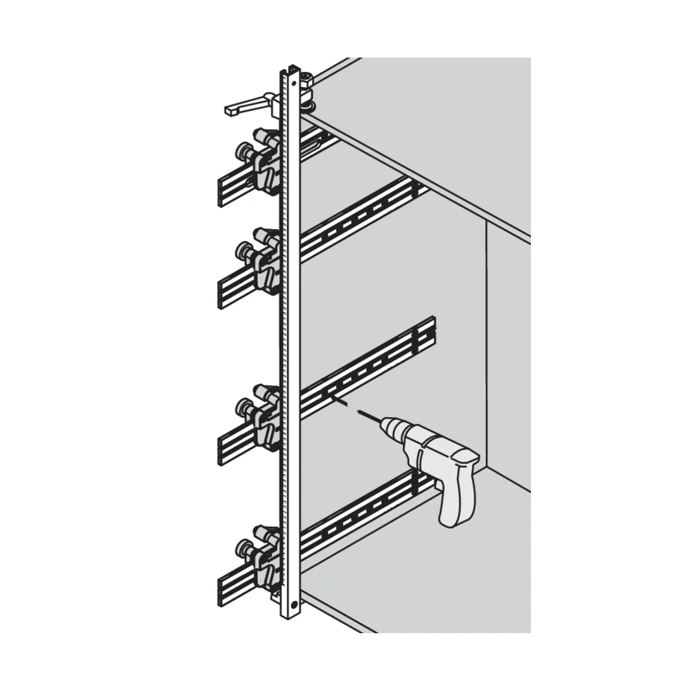 Gabarit barre gradué
