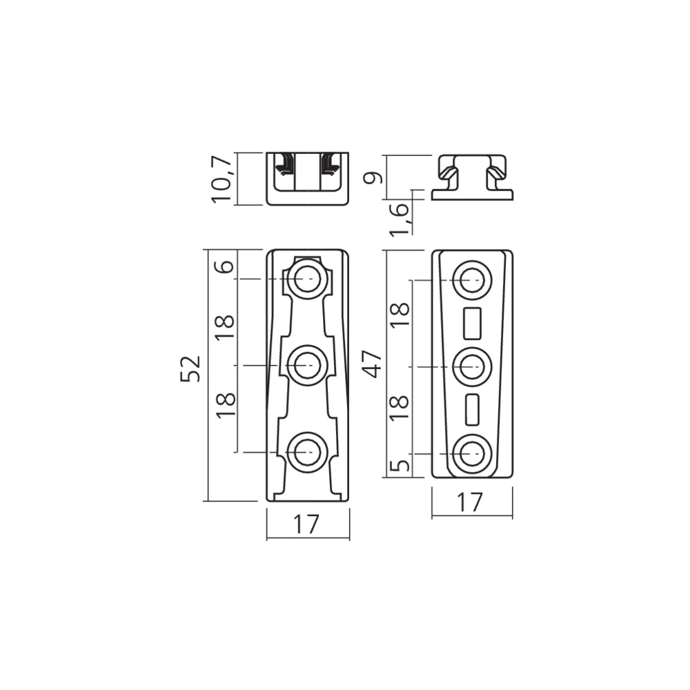 Ferrure d’assemblage