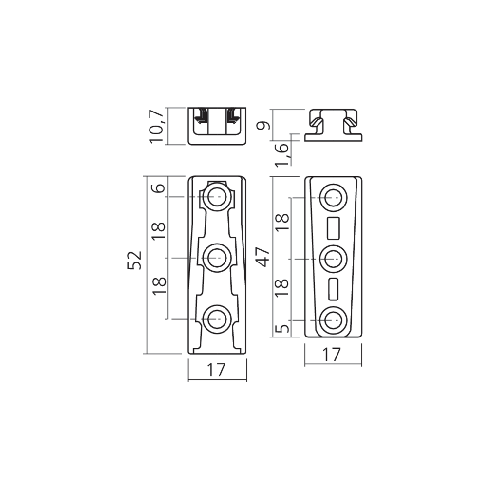 Ferrure d’assemblage