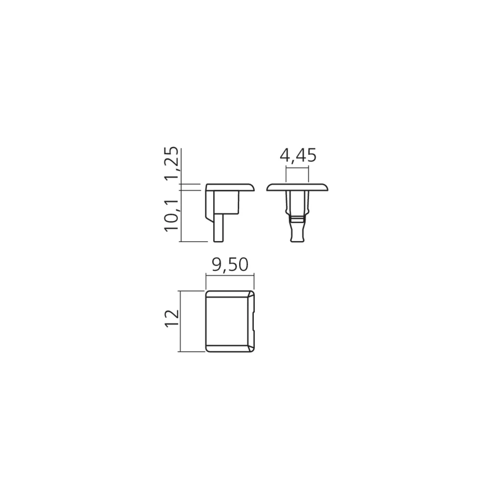 Cache pour ferrure ONE