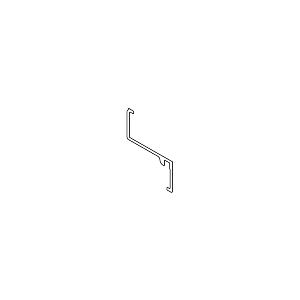 Lame intermédiaire pour grille 411