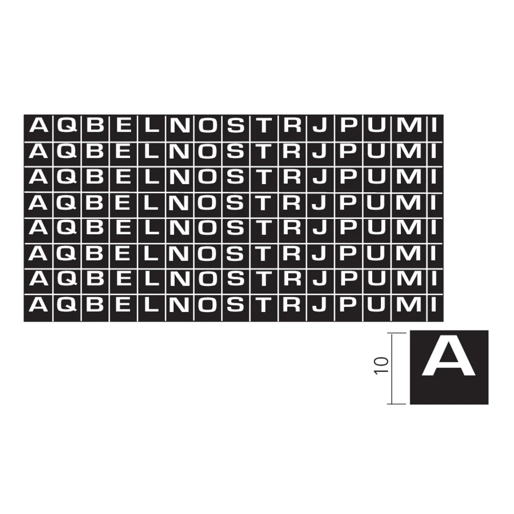 Police de 120 lettres