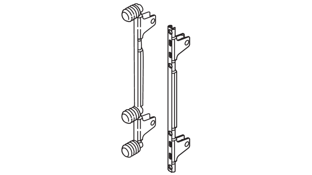Attache façade LÉGRABOX hauteur C