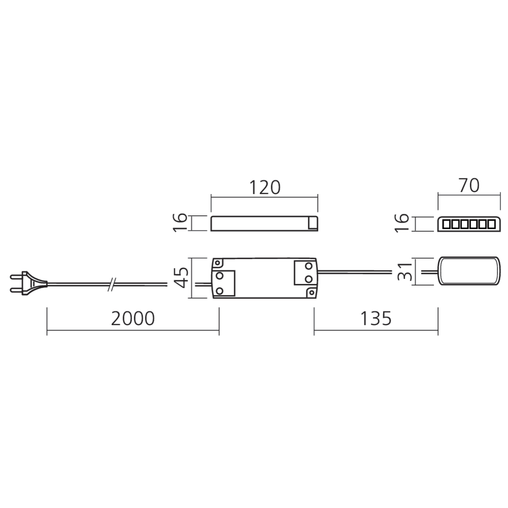 Transformateur 24 V - 15 W