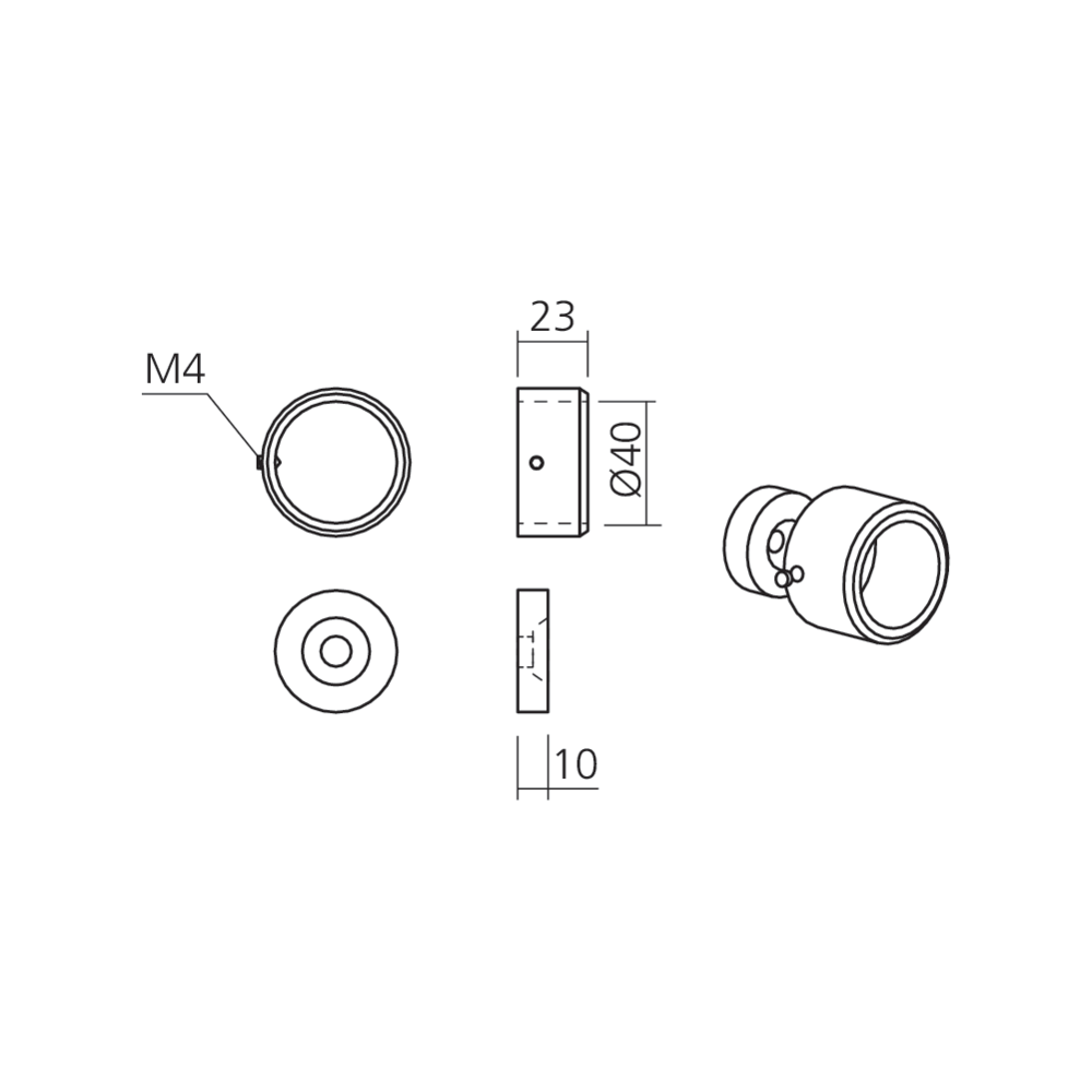 Naissance à fixation invisible
