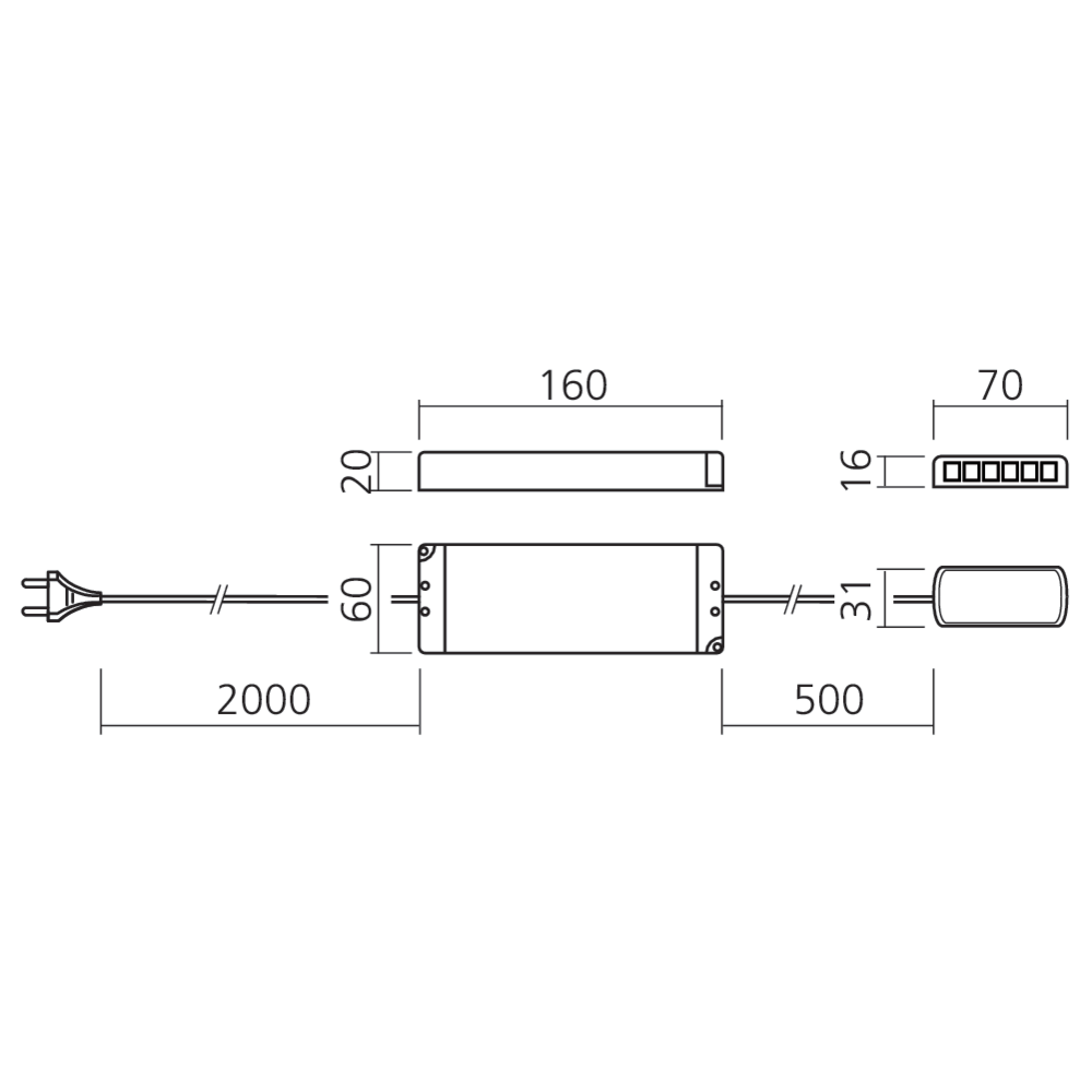 Transformateur 24 V - 30 W