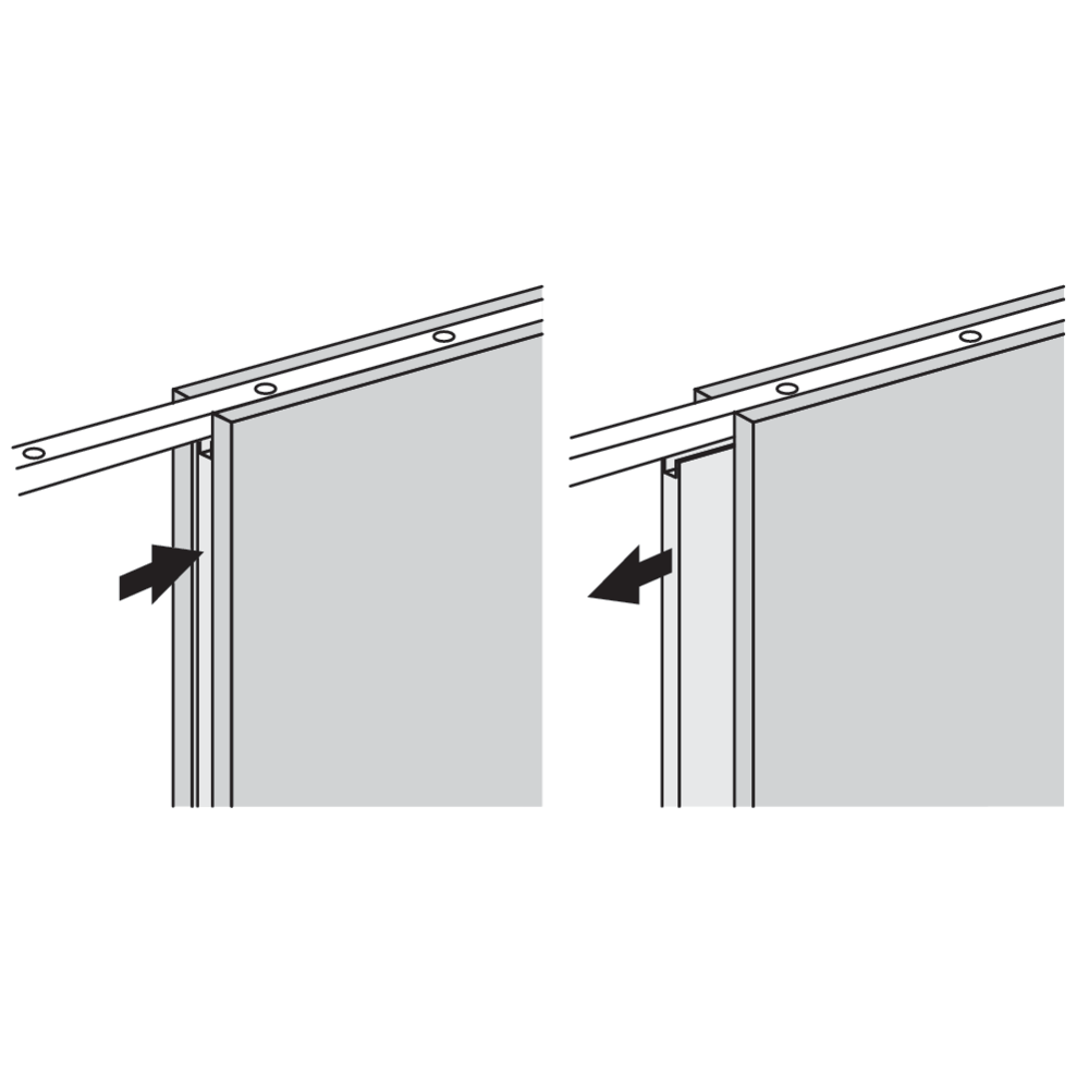 Butée de porte à ressort