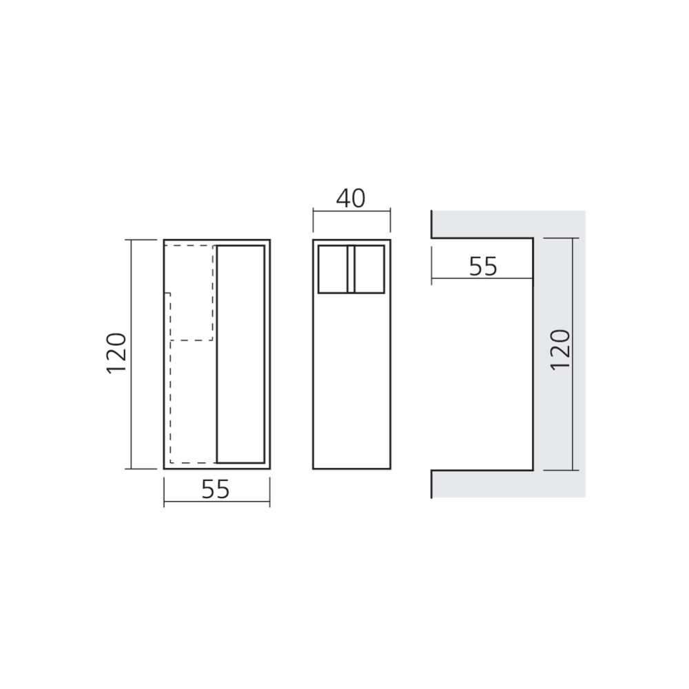 Poignée pour coulissant