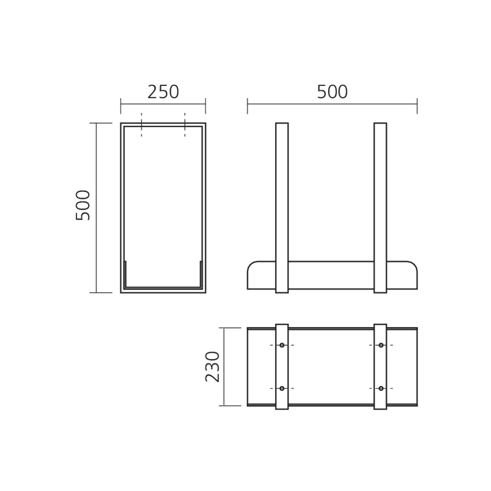 Support unité centrale