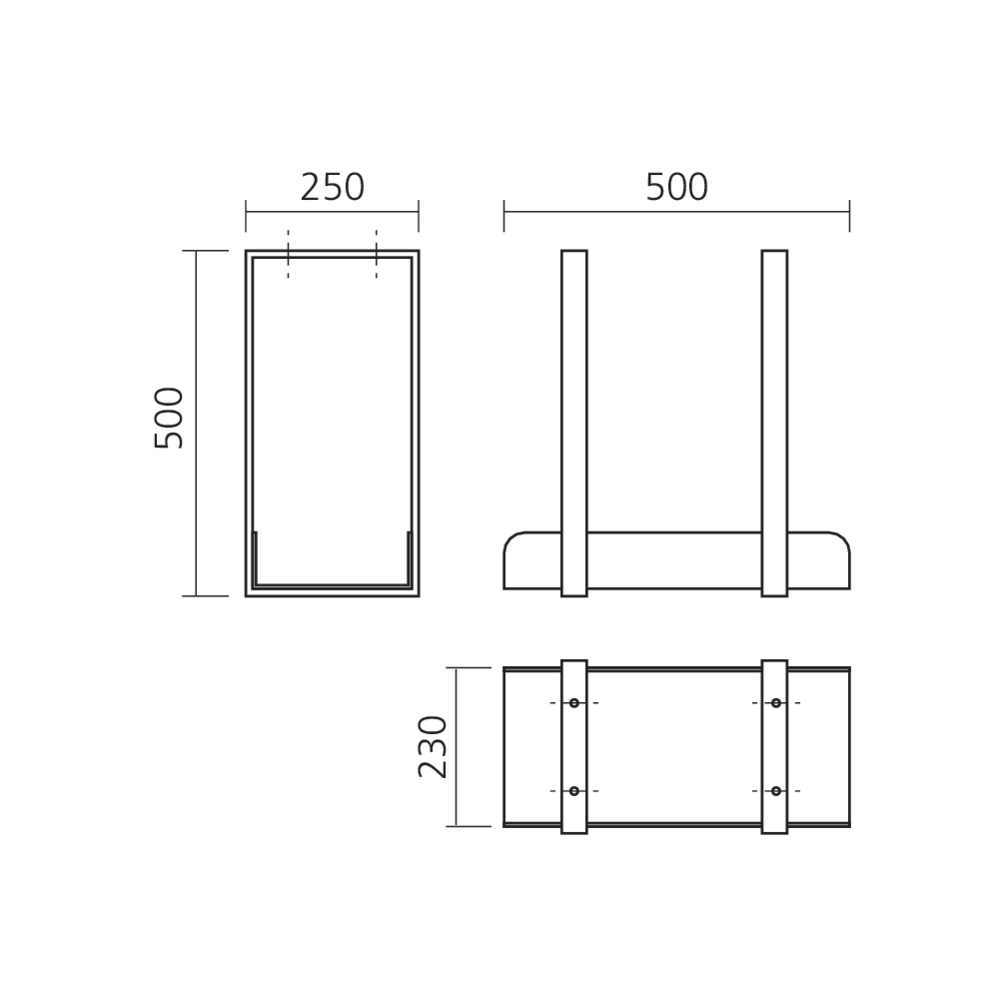 Support unité centrale