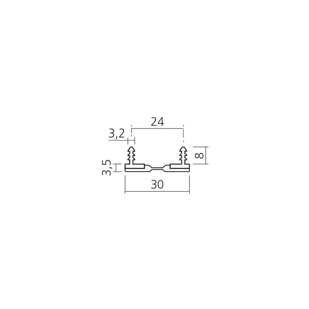 Profil de finition PS11