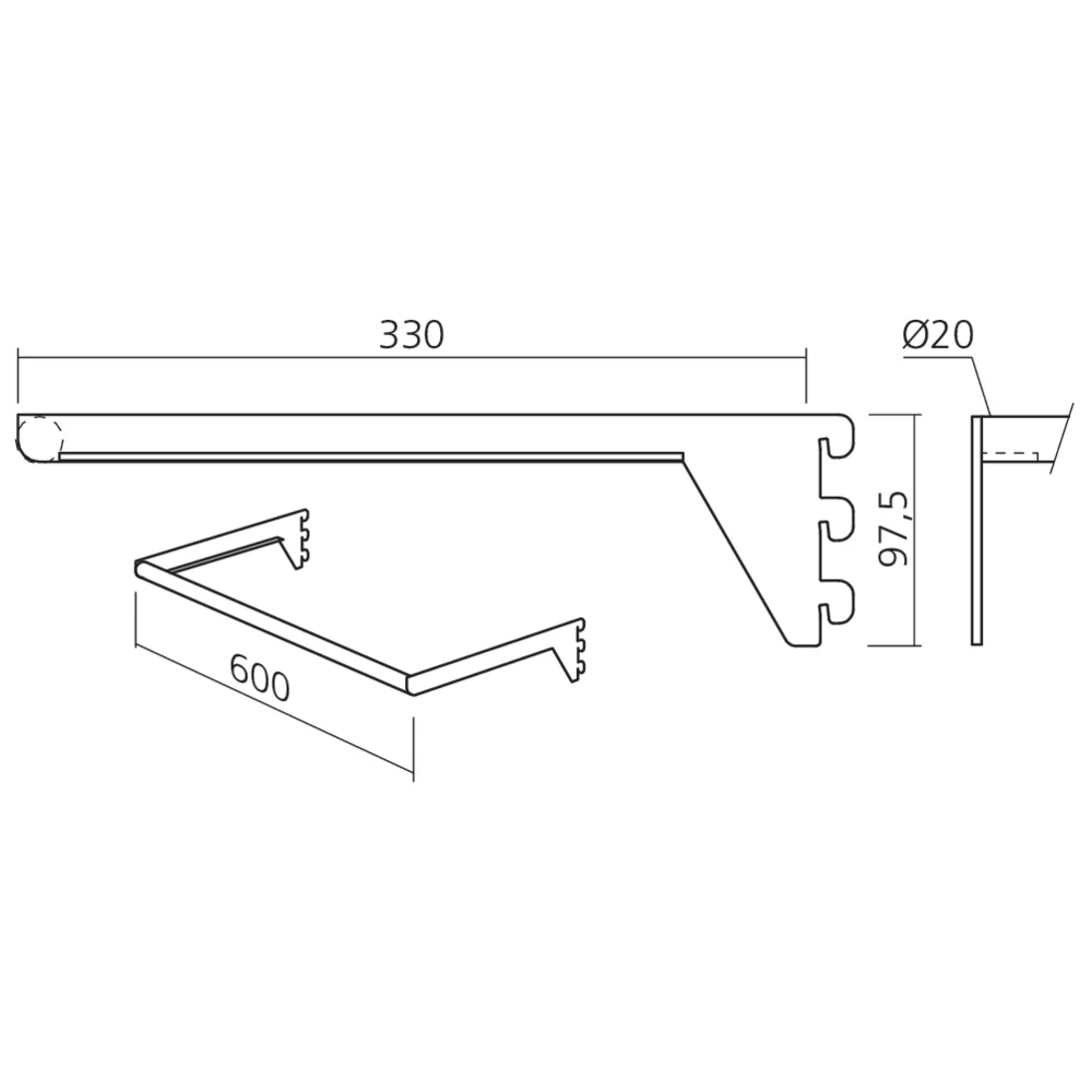 Cadre de confection déporté