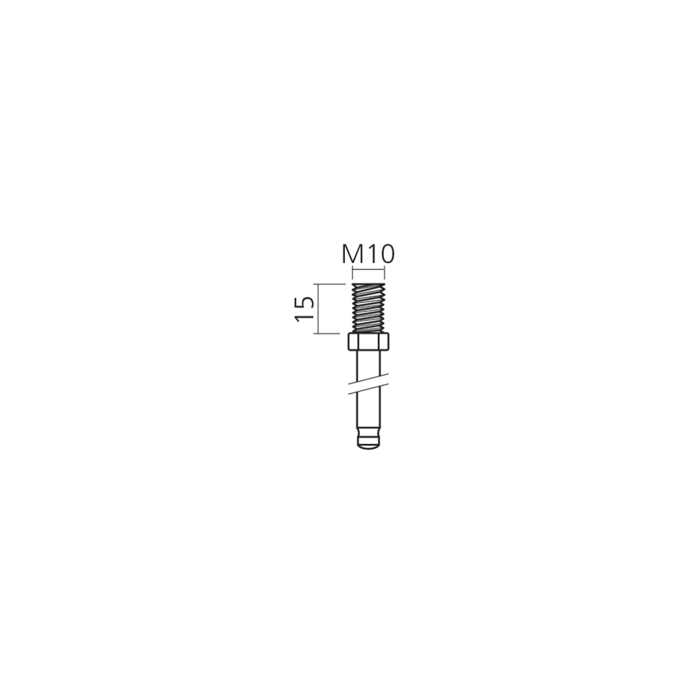 Attache M10 de fixation