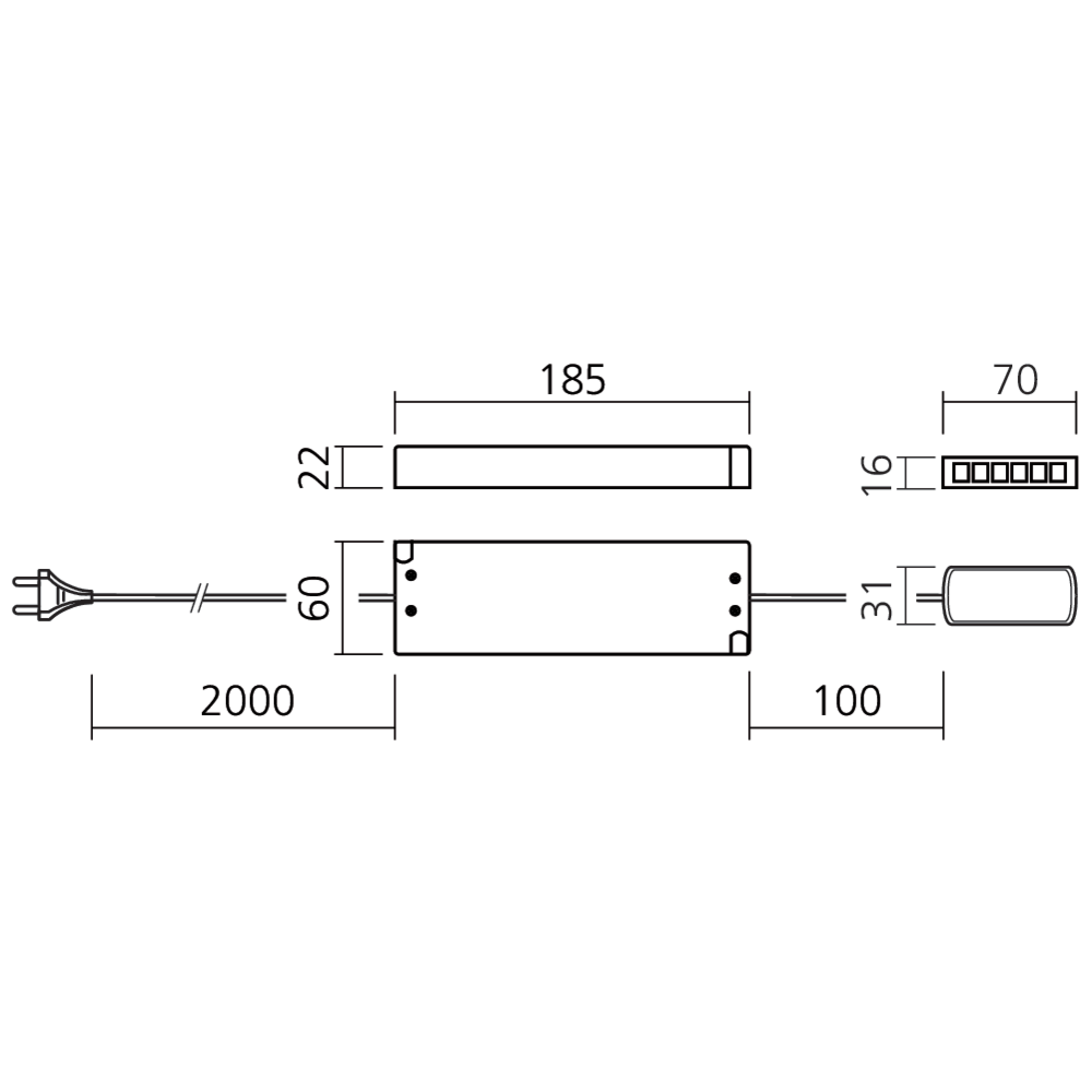 Transformateur 24 V - 50 W