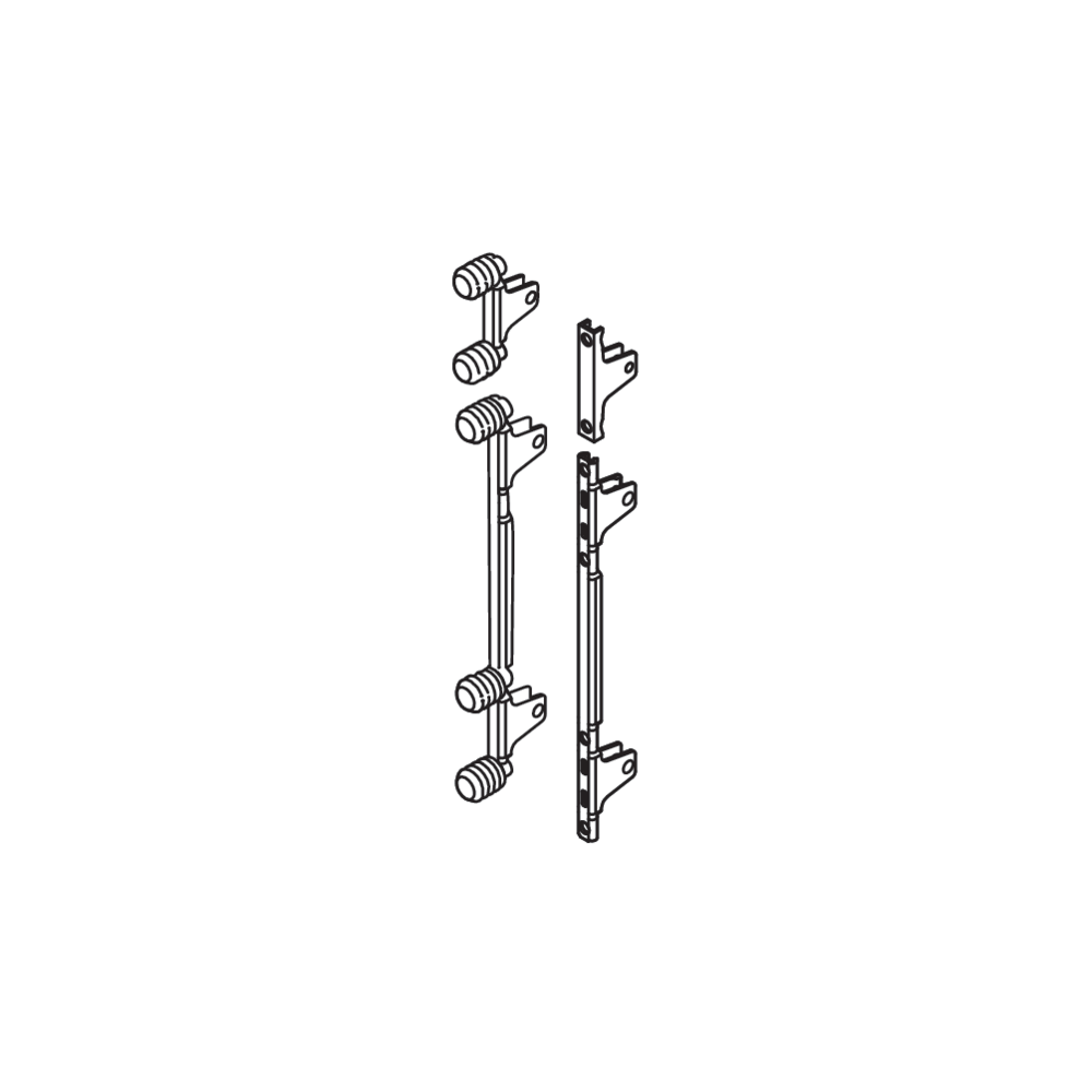 Attache façade LÉGRABOX hauteur F