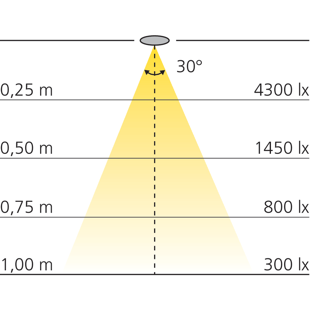 Spot LED orientable 350 mA