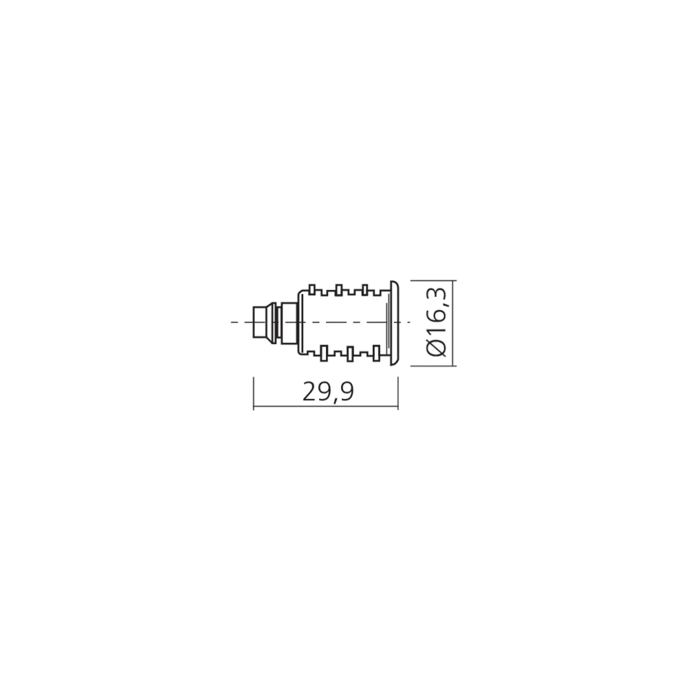 Barillet VCS interchangeable