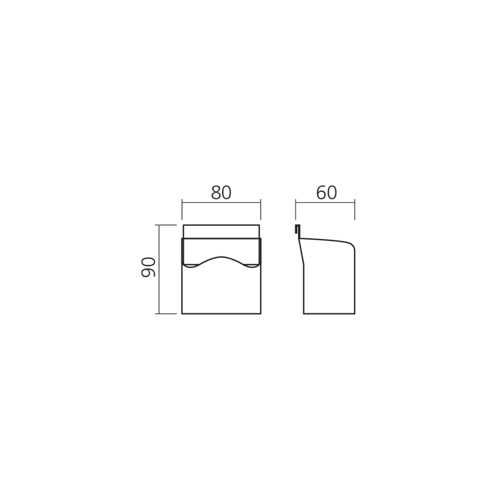 Support pour crayons