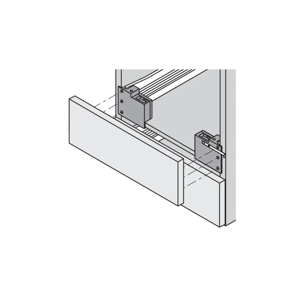 Pointeur attache façade METABOX