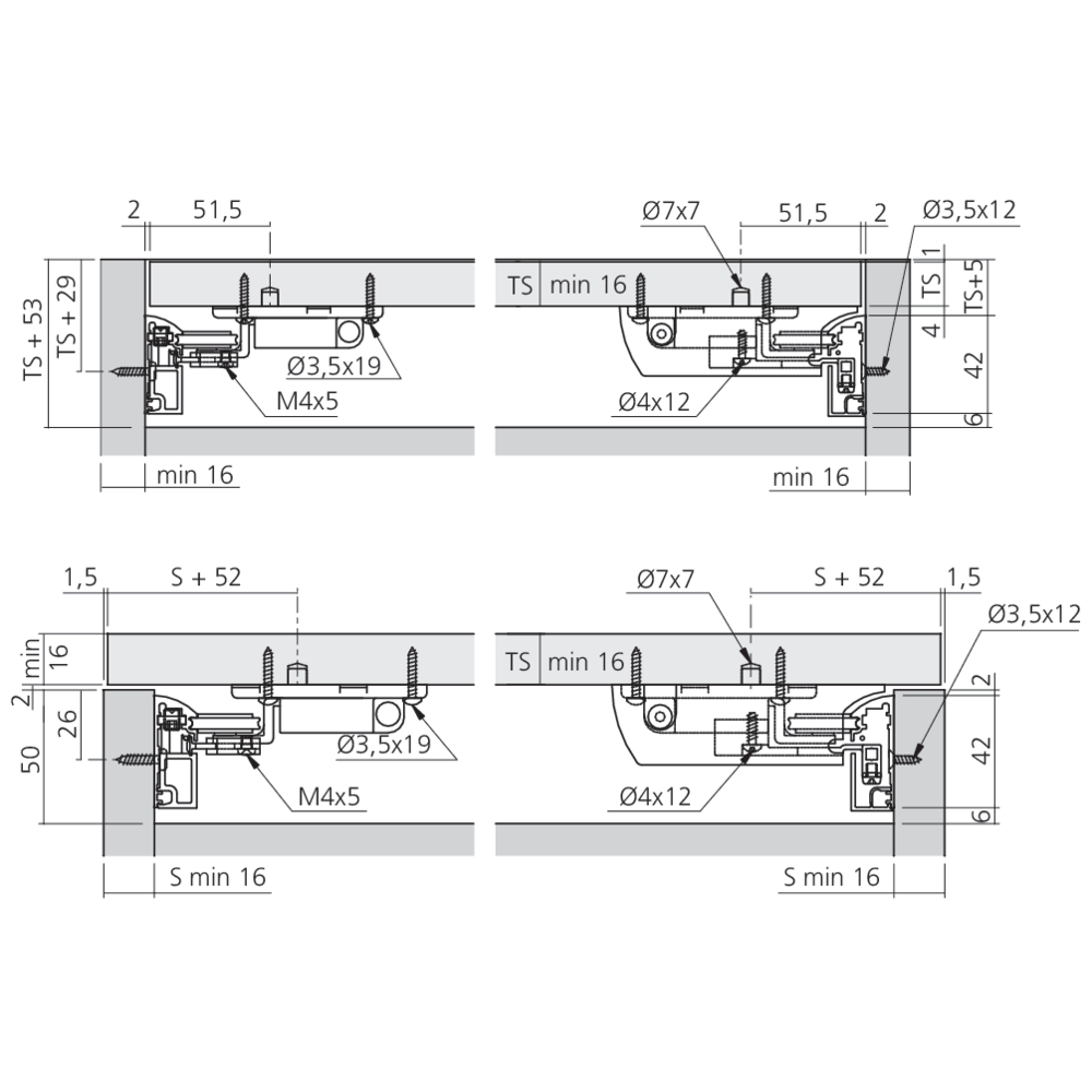 Garniture Libra porte bois