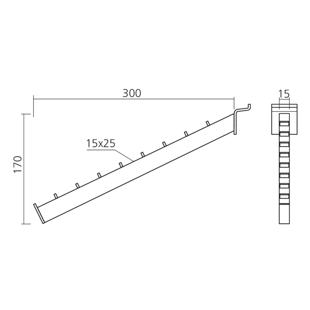 Bras perroquet LOFT 1