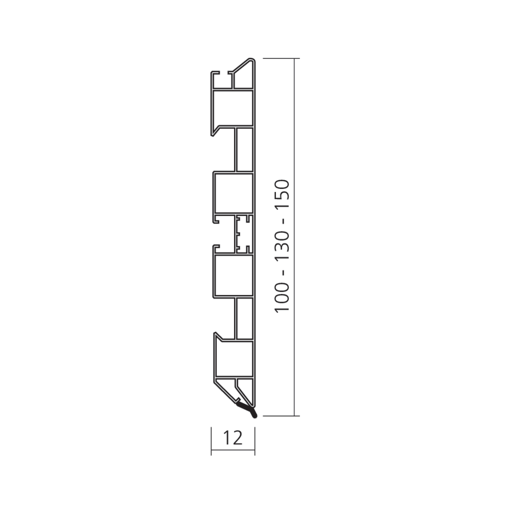 Plinthe PVC