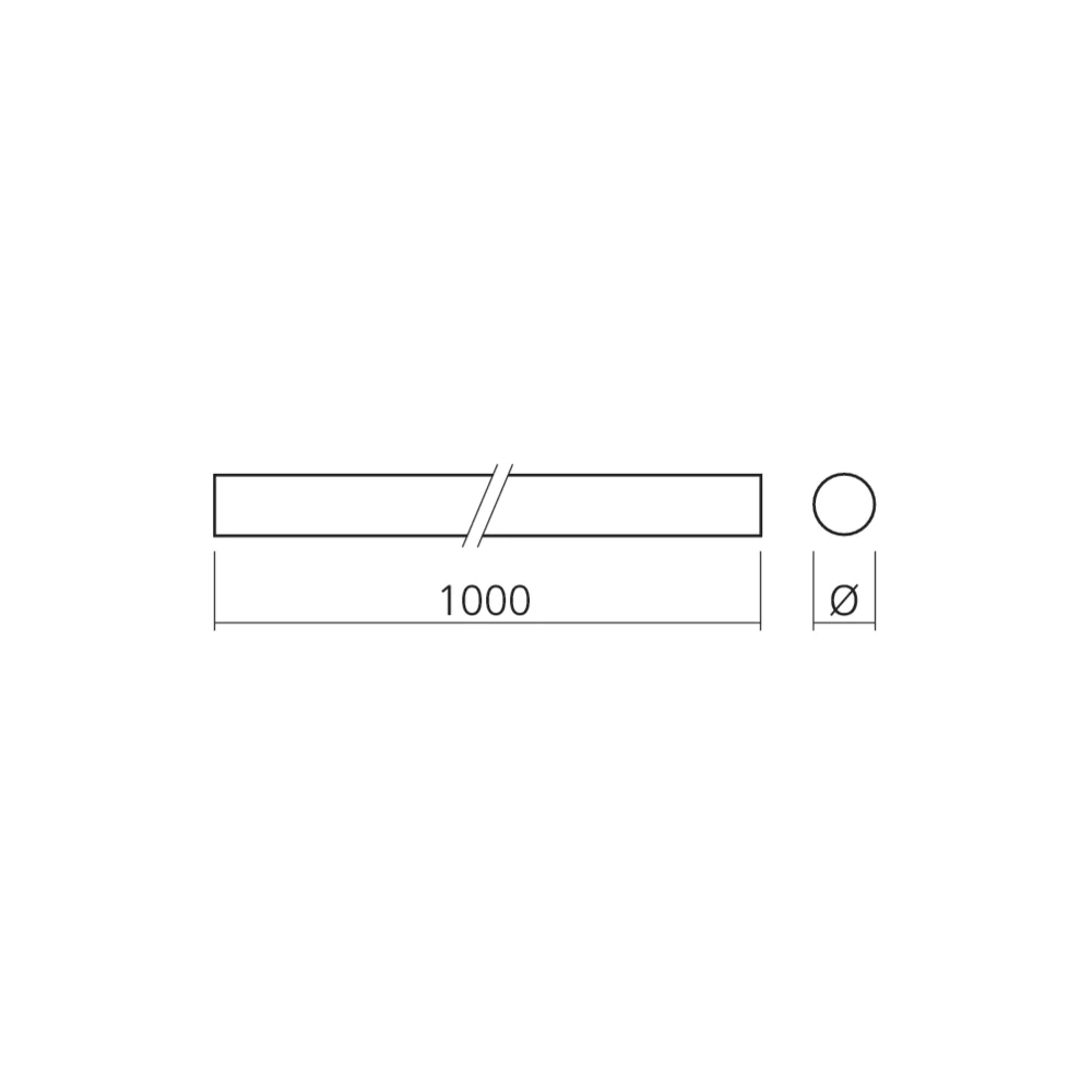 Tourillon bois lisse