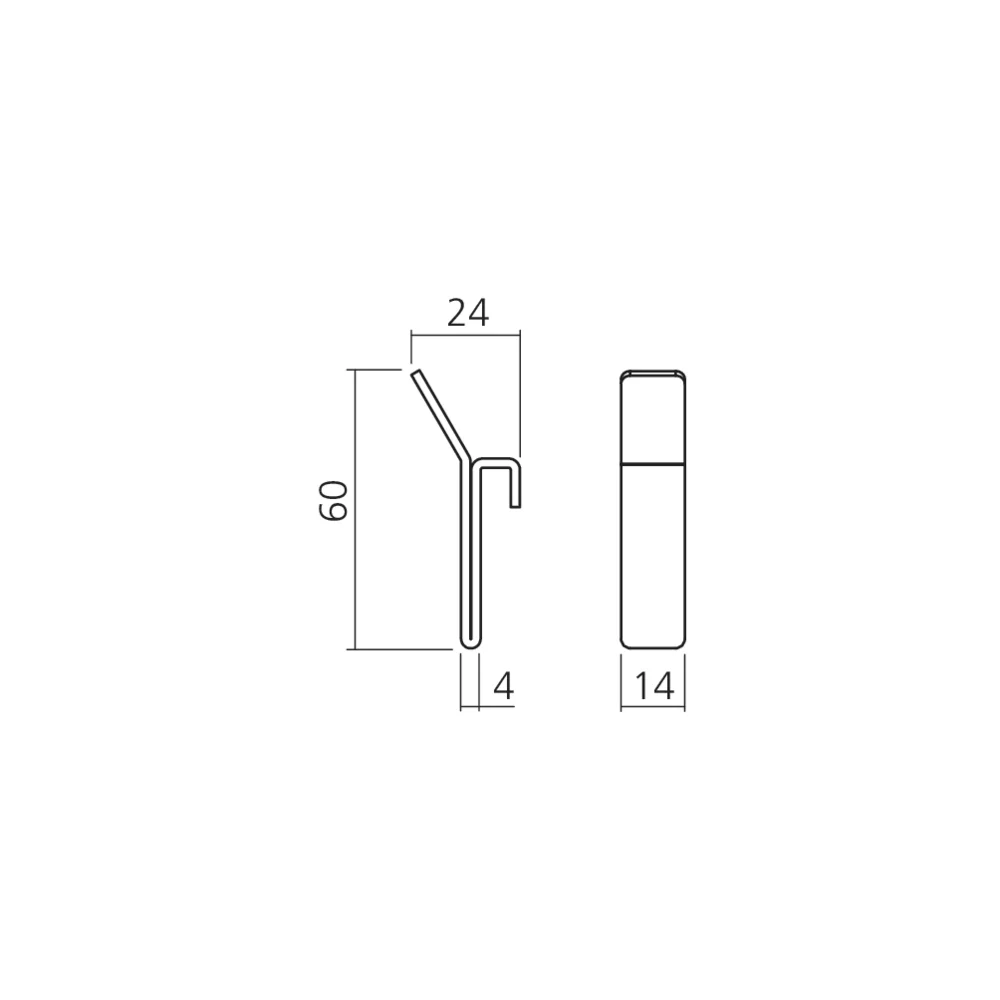 Crochet pour panneau K-Concept