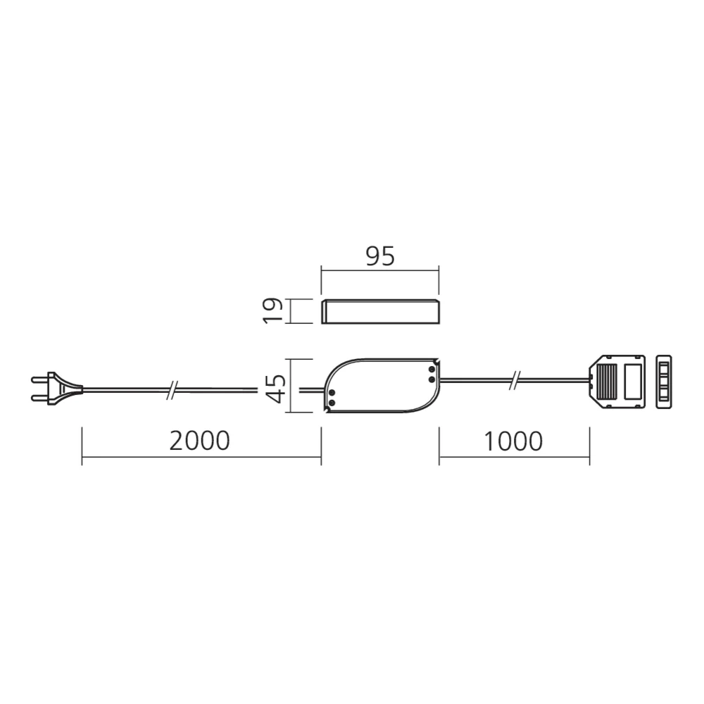 Transformateur 12 V - 8 W