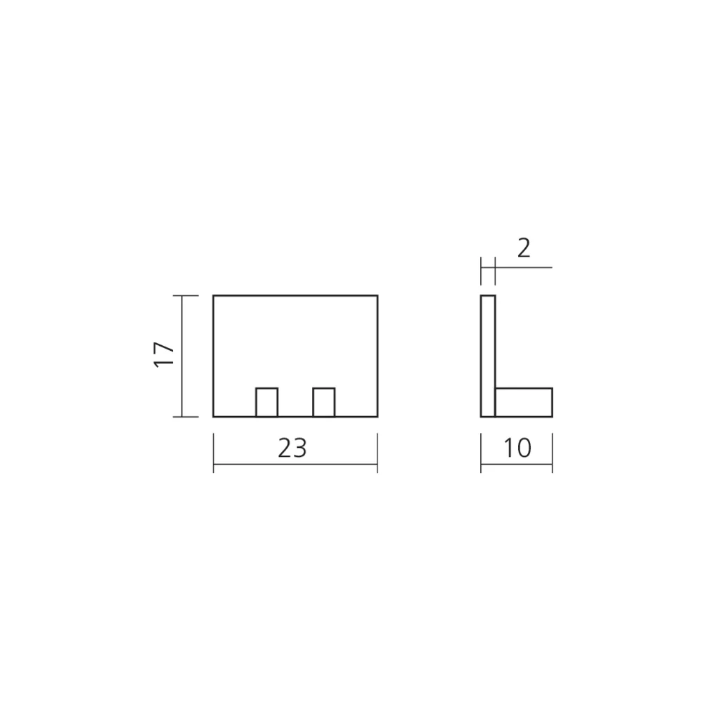 Embout profil d’étanchéité