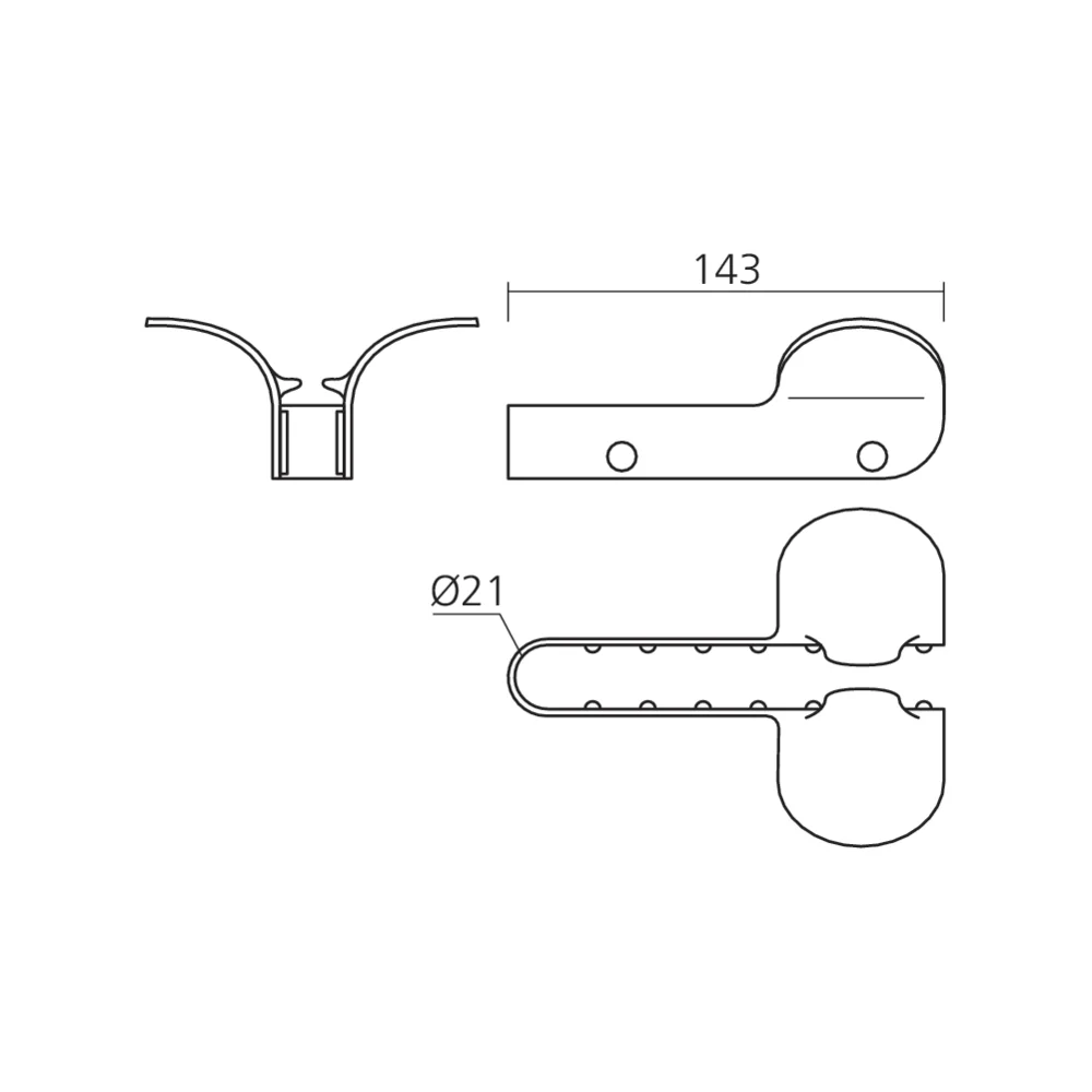 Support de béquille main libre