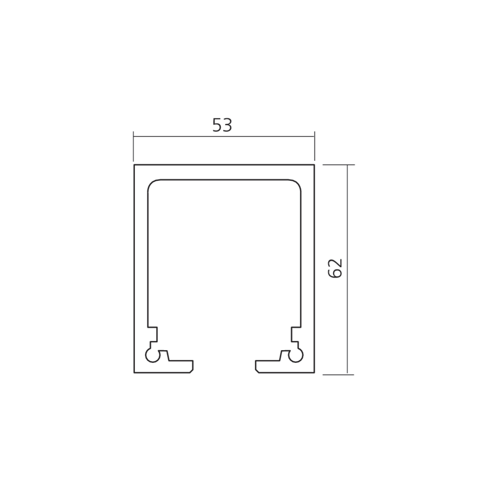 Rail simple Junior 160