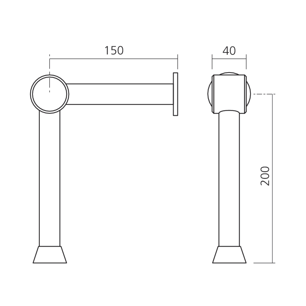 Support repose-pieds