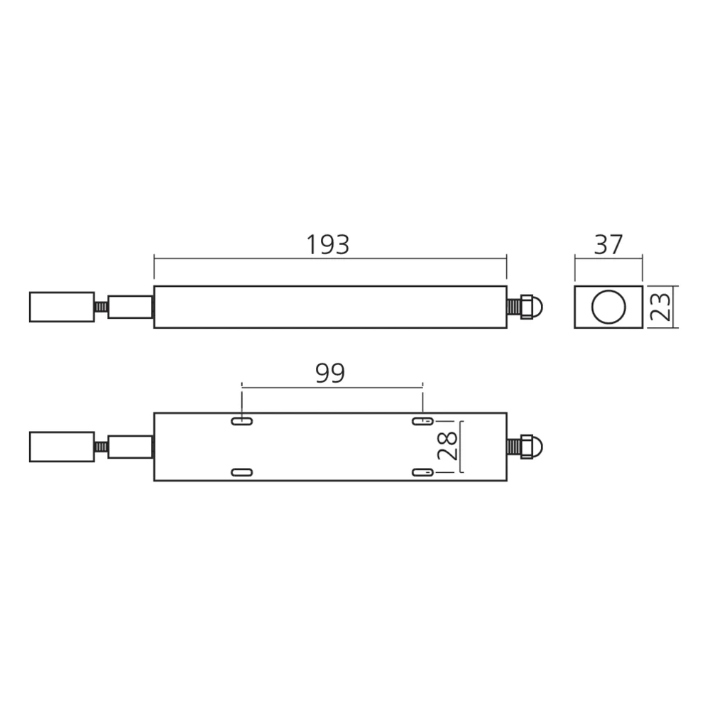 Loqueteau Push-to-open magnétique pour lit