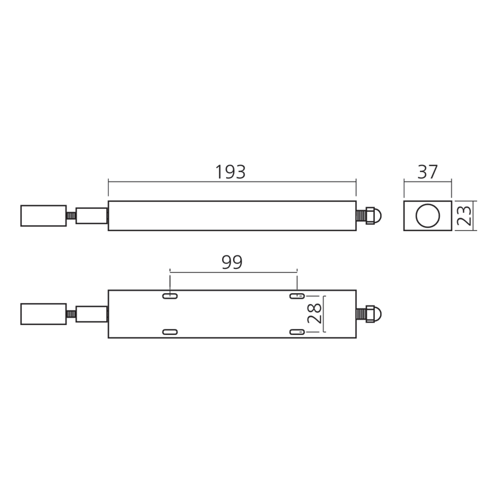 Loqueteau Push-to-open magnétique pour lit