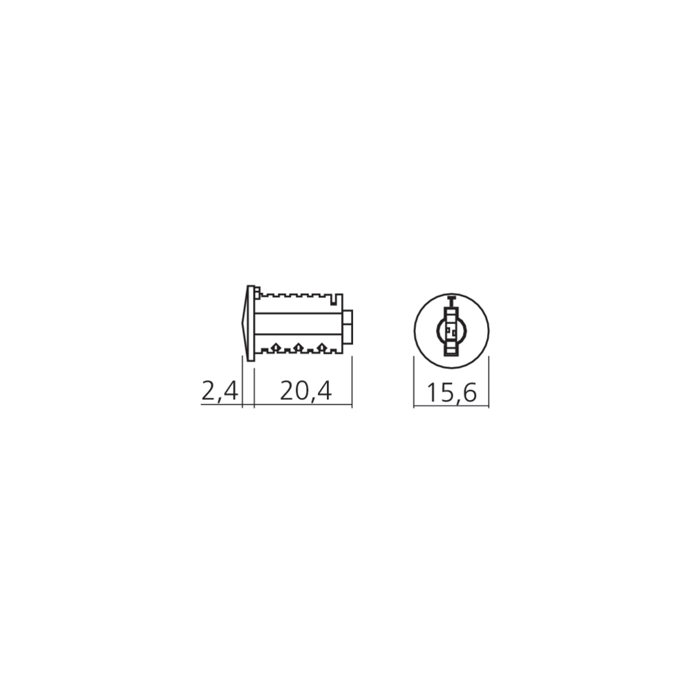 Barillet interchangeable