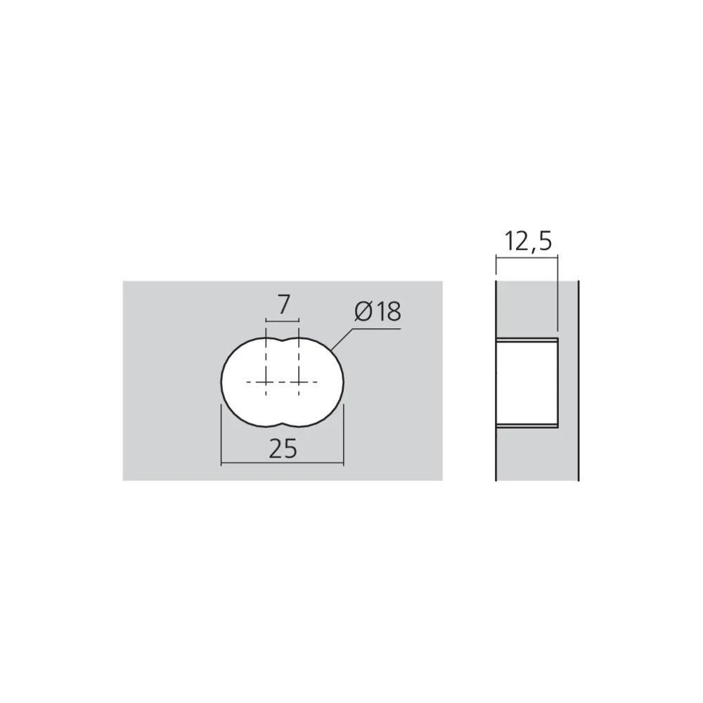 Insert pour ferrure VERTIGO