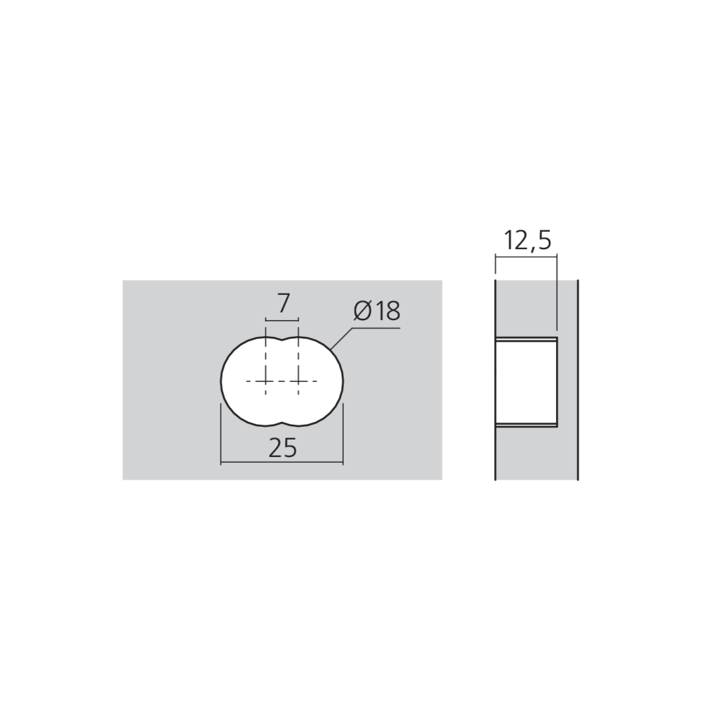 Insert pour ferrure VERTIGO