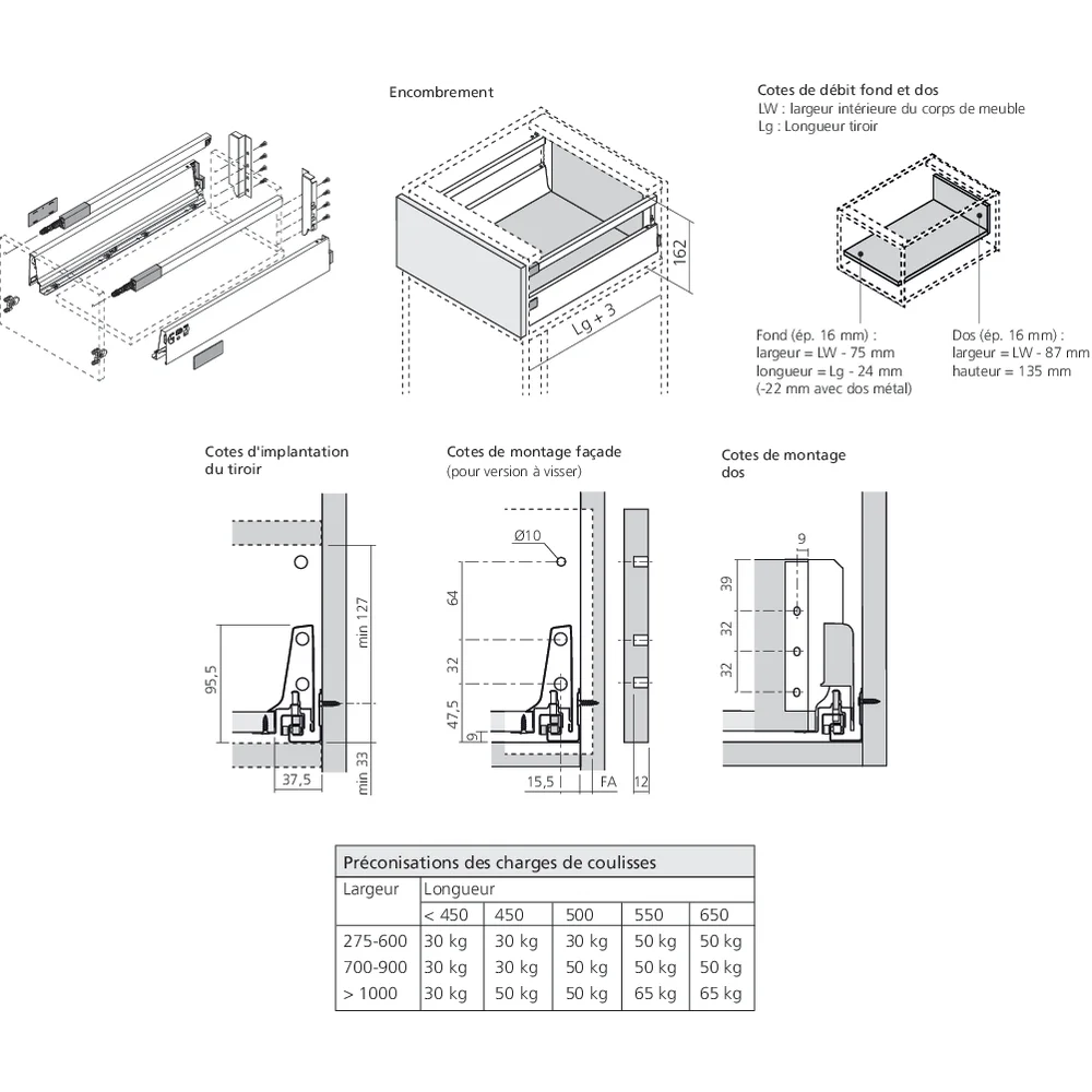 TANDEMBOX antaro hauteur B