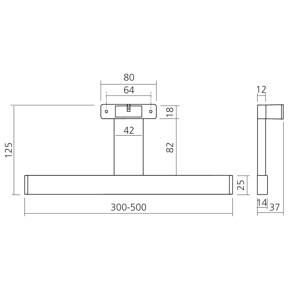 Luminaire LED de salle de bain Lilium