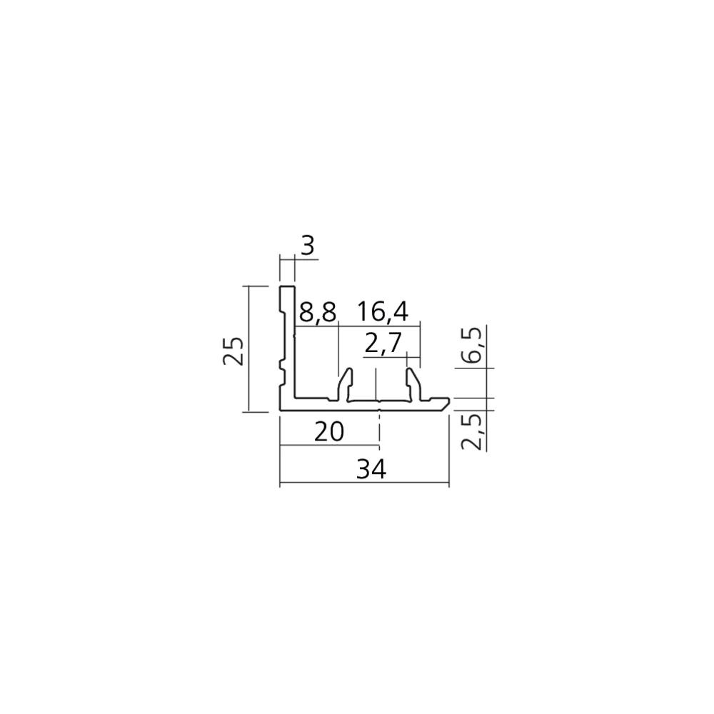 Profil de renfort TREND
