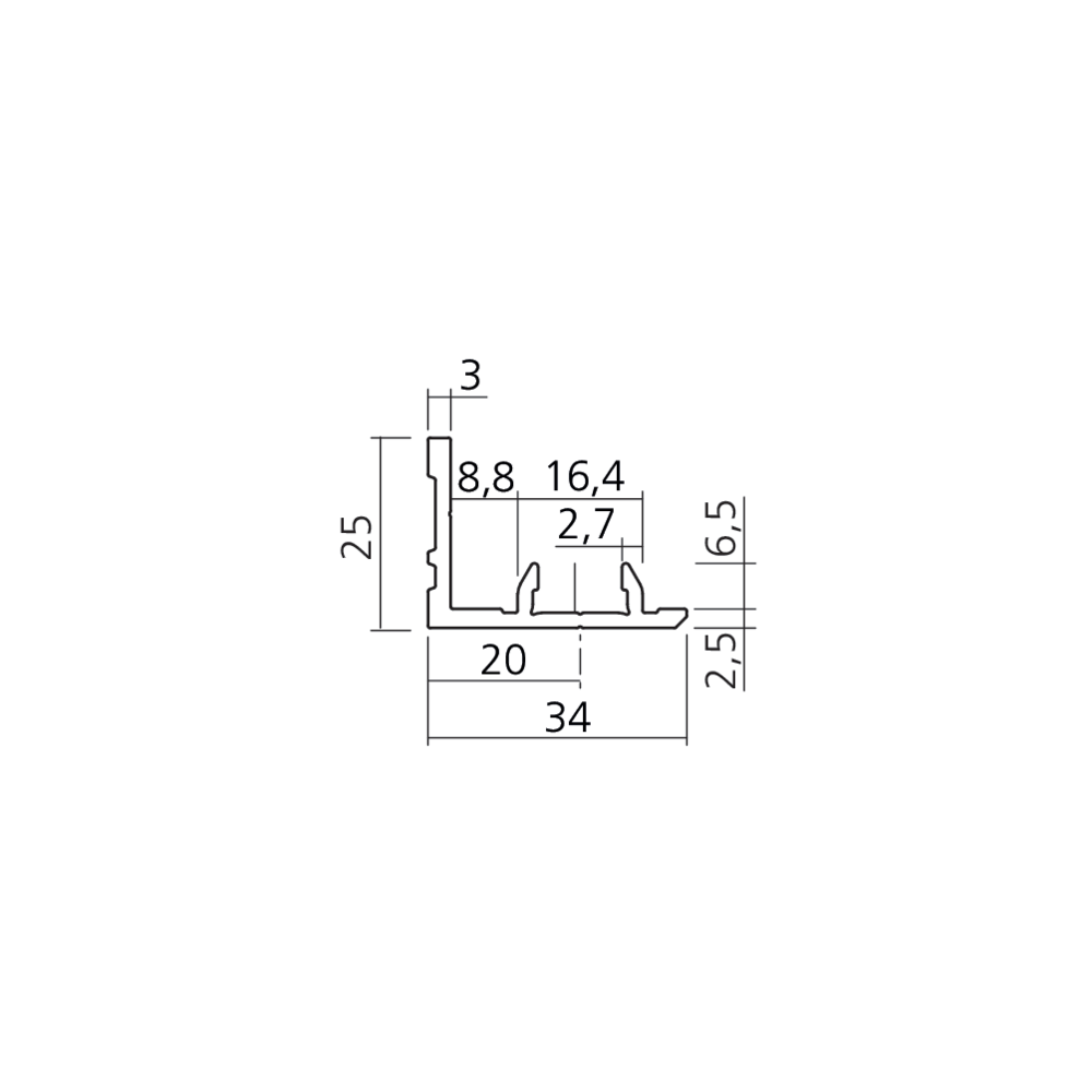 Profil de renfort TREND