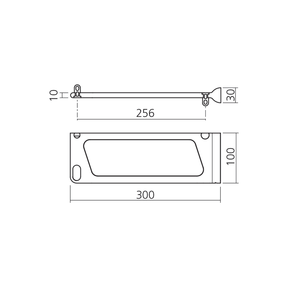 Console d'étagère et support penderie