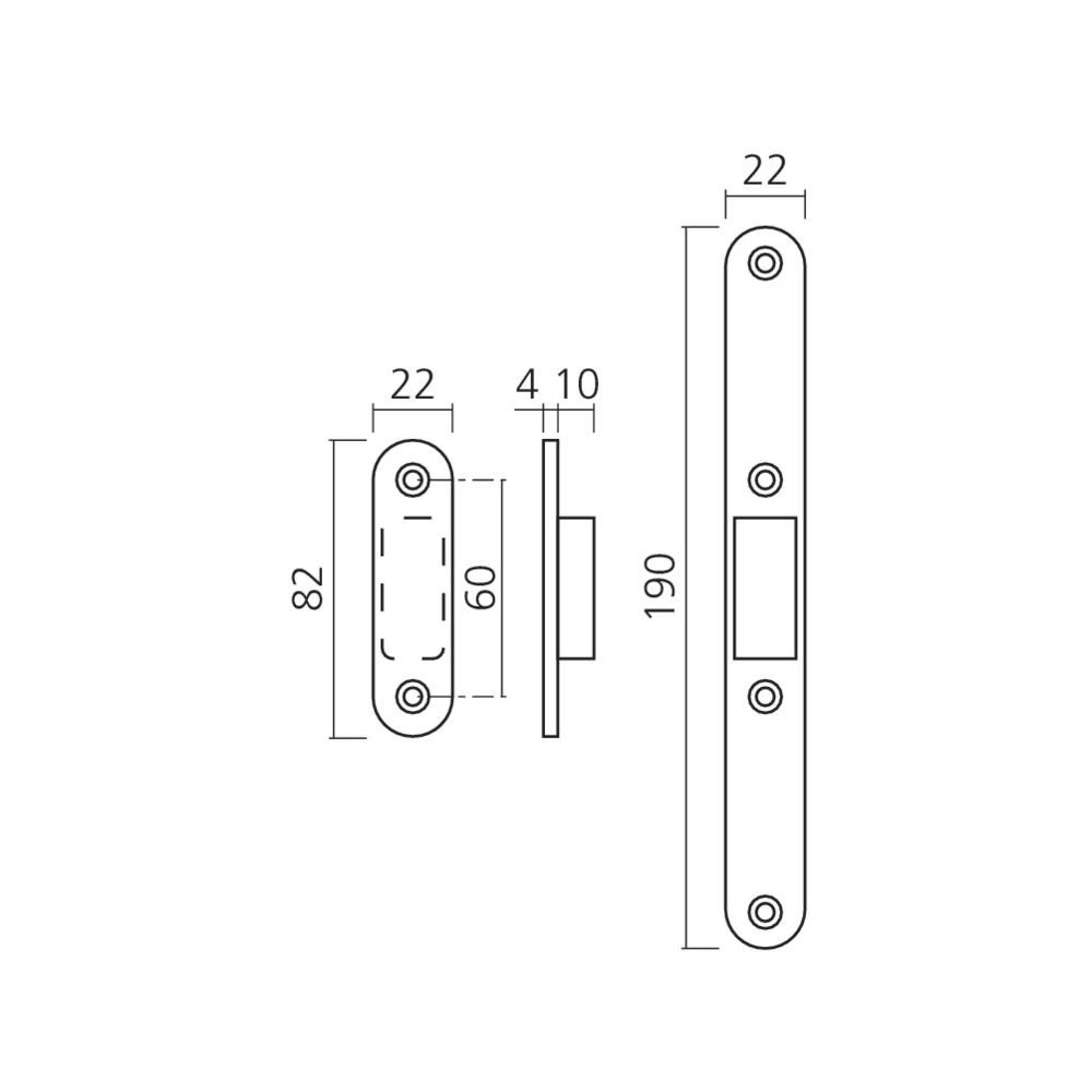 Loqueteau magnétique