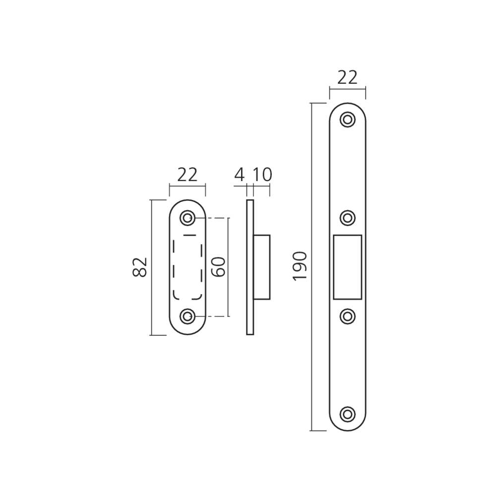 Loqueteau magnétique