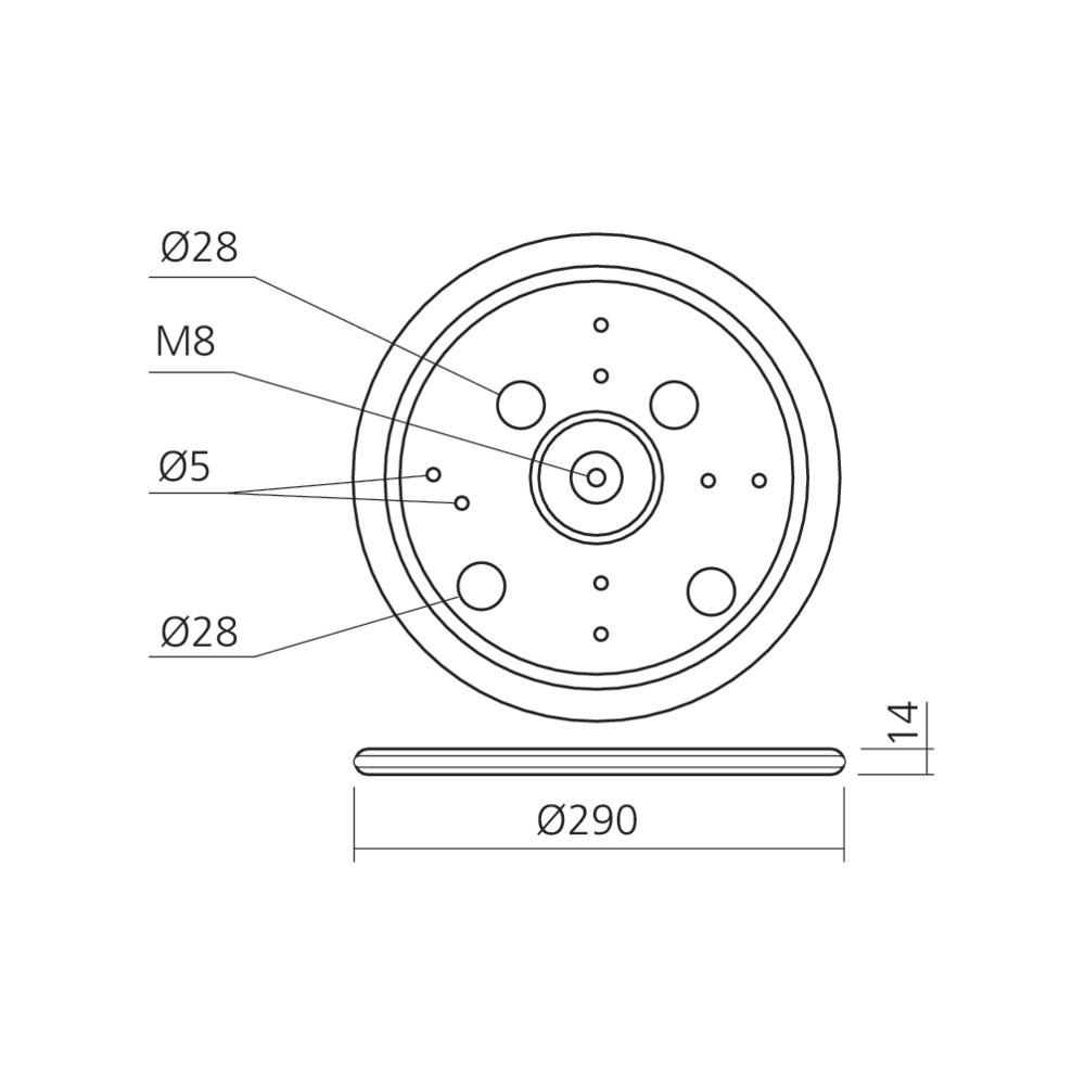 Disque métallique