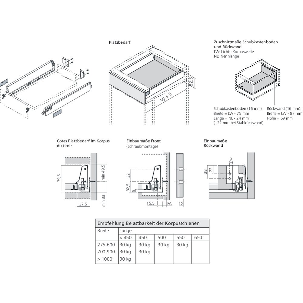 TANDEMBOX hauteur N